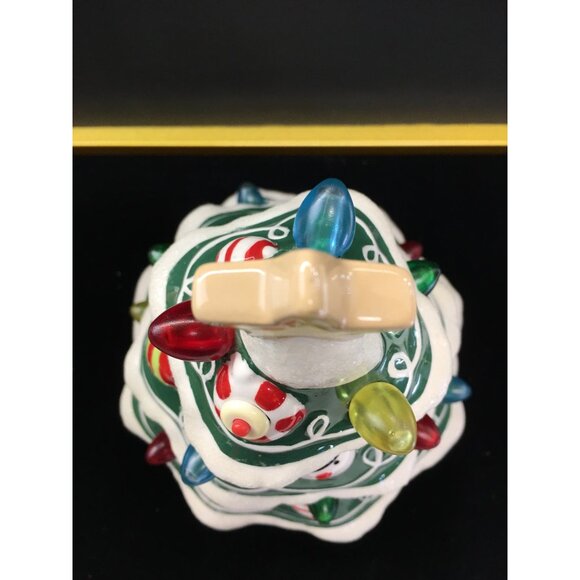 Hallmark Musical Lighted Rotating Gumdrop Christmas Tree Ceramic - Tested! - Picture 10 of 10
